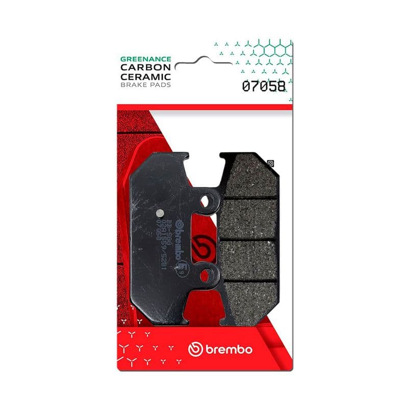 set placute frana,frana disc BREMBO PRIME - CarbonCeramic - CC 07058