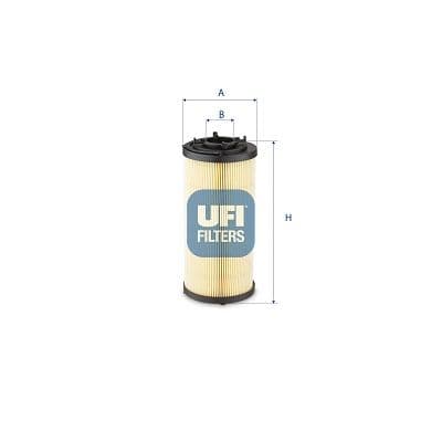 Filtru, sistem hidraulic primar UFI 83.034.00