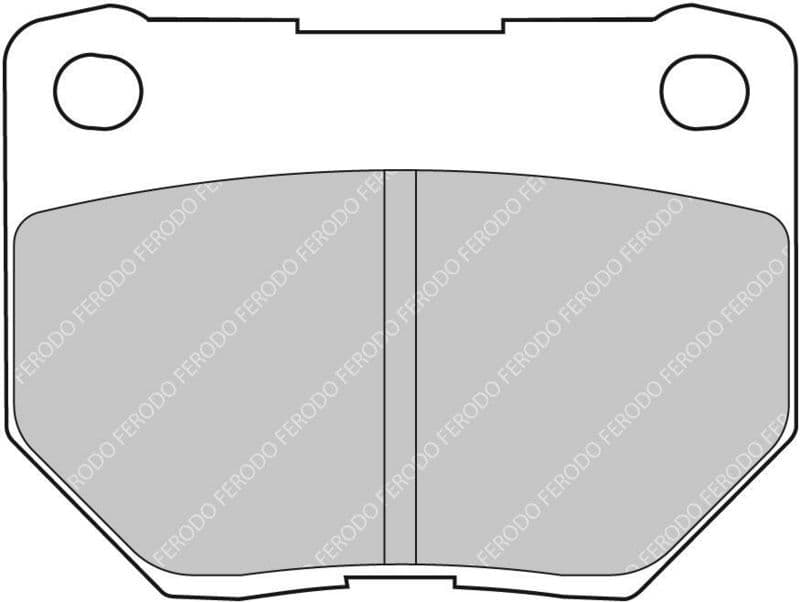 set placute frana,frana disc FERODO FDS1372
