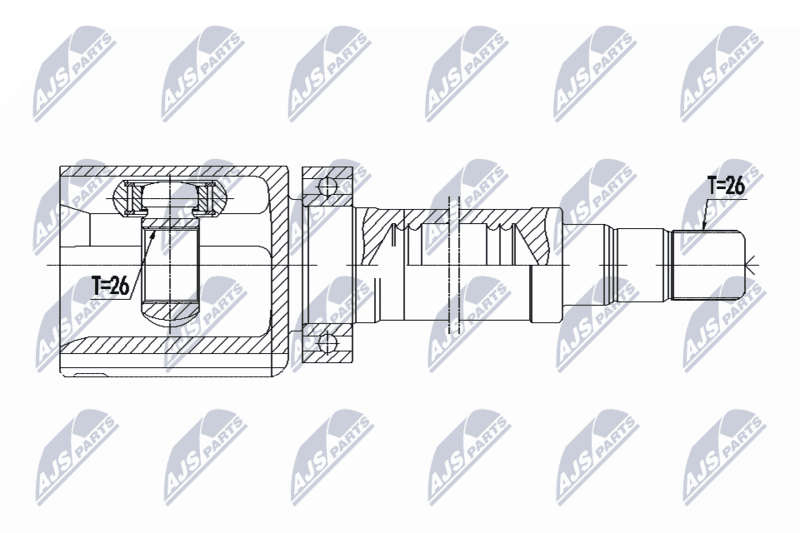 Set articulatie, planetara NTY NPW-VV-085
