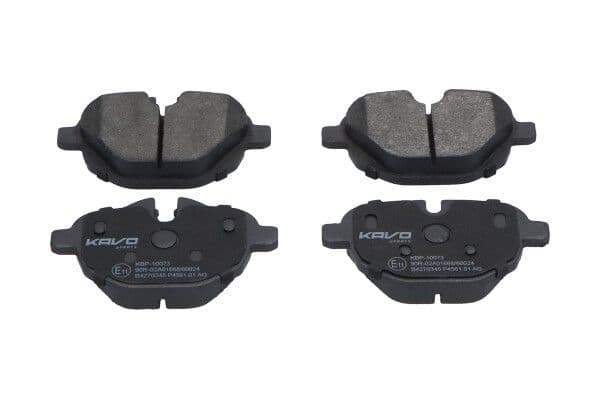 set placute frana,frana disc KAVO PARTS KBP-10073