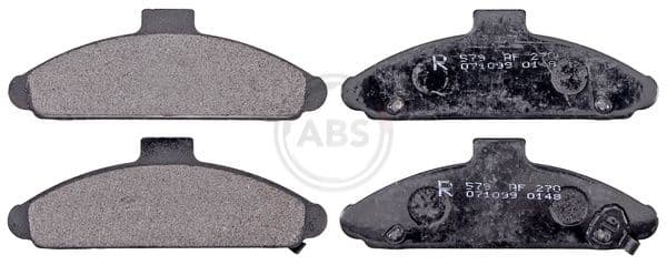 set placute frana,frana disc ABS 36792
