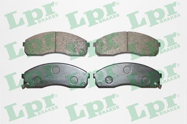 set placute frana,frana disc LPR 05P1444