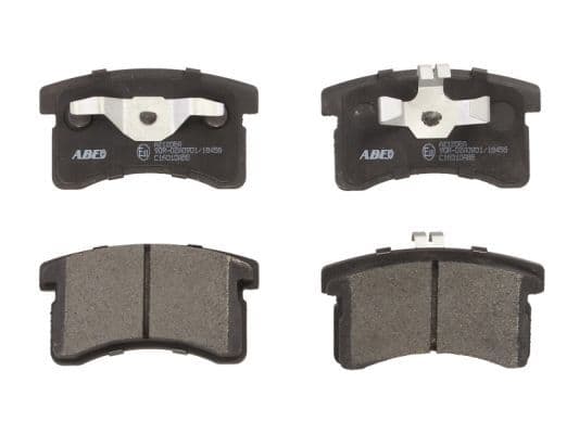 set placute frana,frana disc ABE C16010ABE