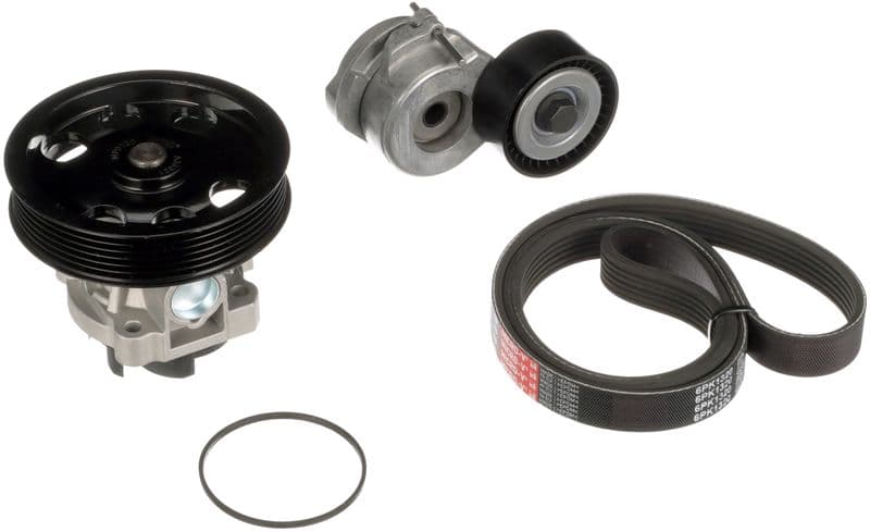 Pompa apa + Set curea transmisie cu caneluri GATES Micro-V® KP16PK1320