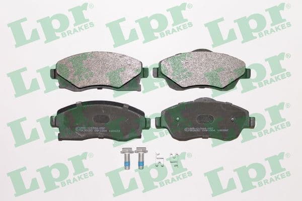 set placute frana,frana disc LPR 05P1004