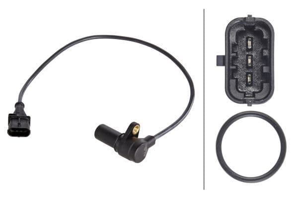 Senzor impulsuri, arbore cotit HELLA 6PU 009 146-461