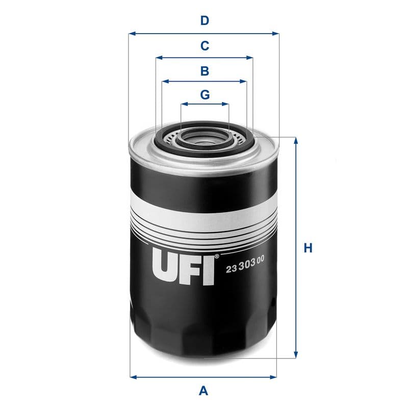 Filtru ulei UFI 23.303.00