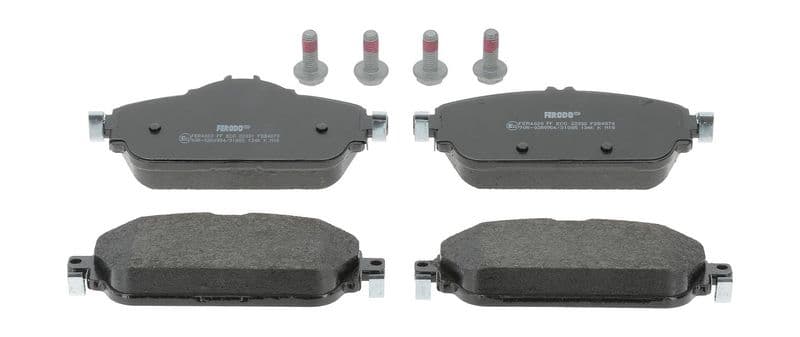 set placute frana,frana disc FERODO FUSE+ Technology FDB4870