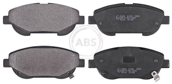 set placute frana,frana disc ABS 35003