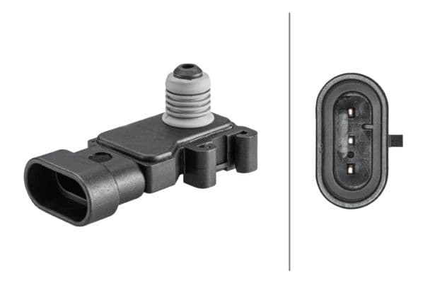senzor,presiune supraalimentare HELLA 6PP 358 152-141