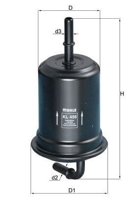 filtru combustibil MAHLE KL 456