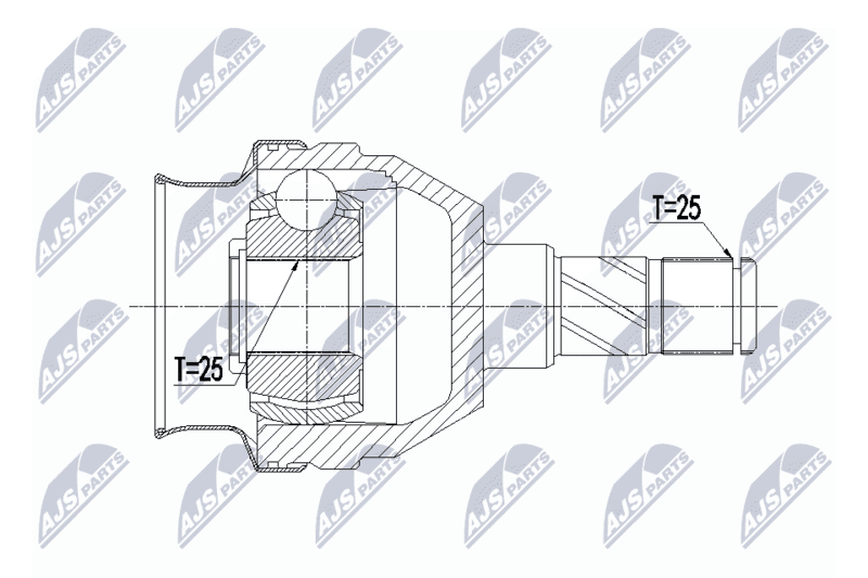 Set articulatie, planetara NTY NPW-PL-066