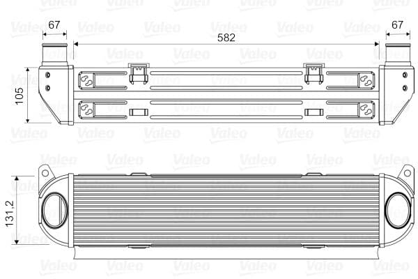 Intercooler, compresor VALEO 818359