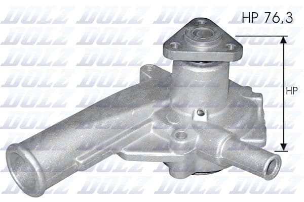 Pompă de apă, răcire motor DOLZ F147