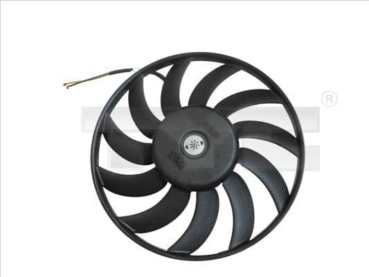 Ventilator, radiator TYC 837-0042
