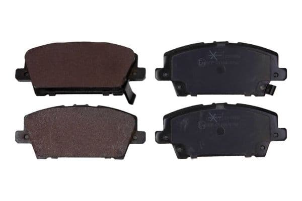 set placute frana,frana disc MAXGEAR 19-0882