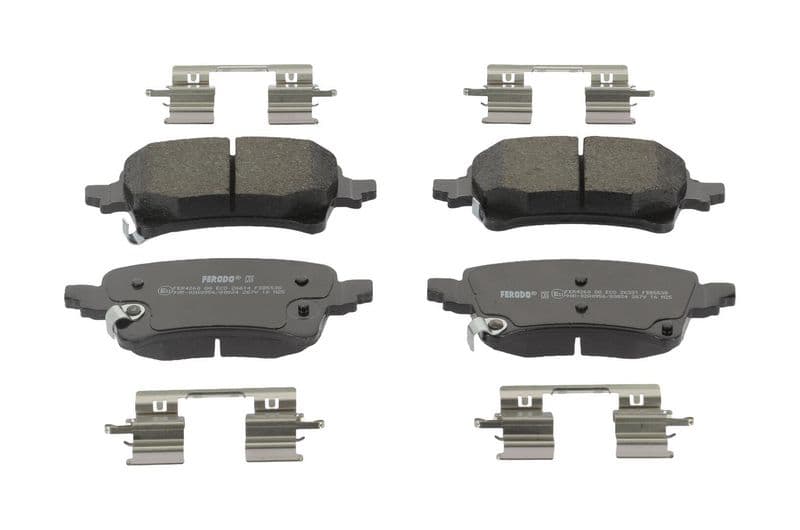 set placute frana,frana disc FERODO PREMIER ECO FRICTION FDB5538