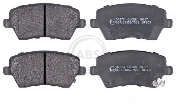 set placute frana,frana disc ABS 37873