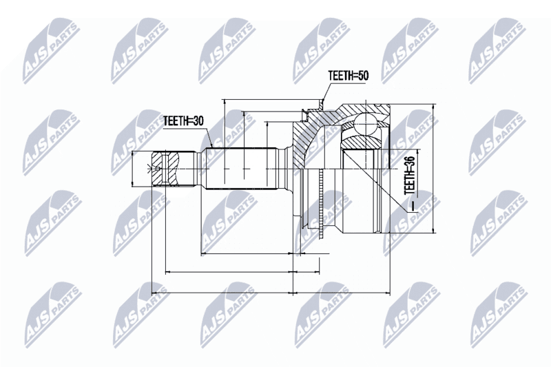 Set articulatie, planetara NTY NPZ-MS-055