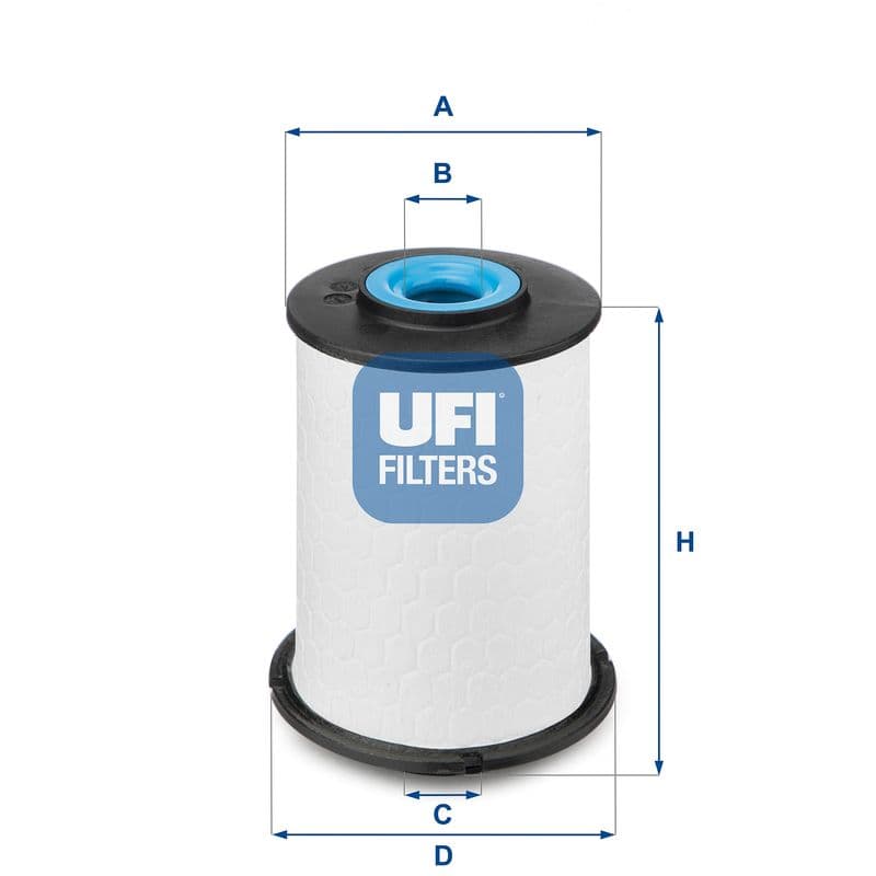 filtru combustibil UFI 26.033.00