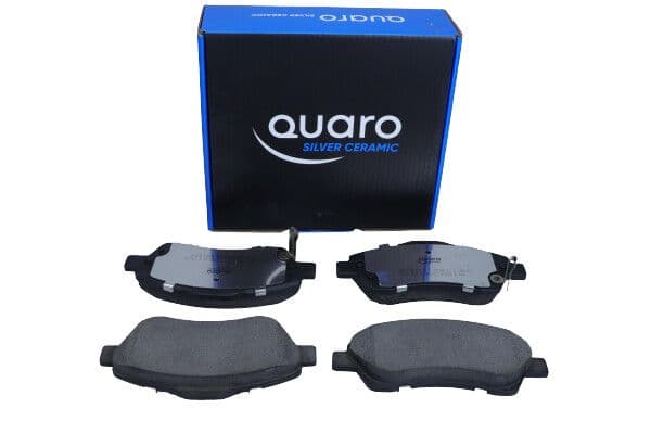 set placute frana,frana disc QUARO SILVER CERAMIC QP0579C