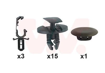 Set montaj, capota motor VAN WEZEL 3729797