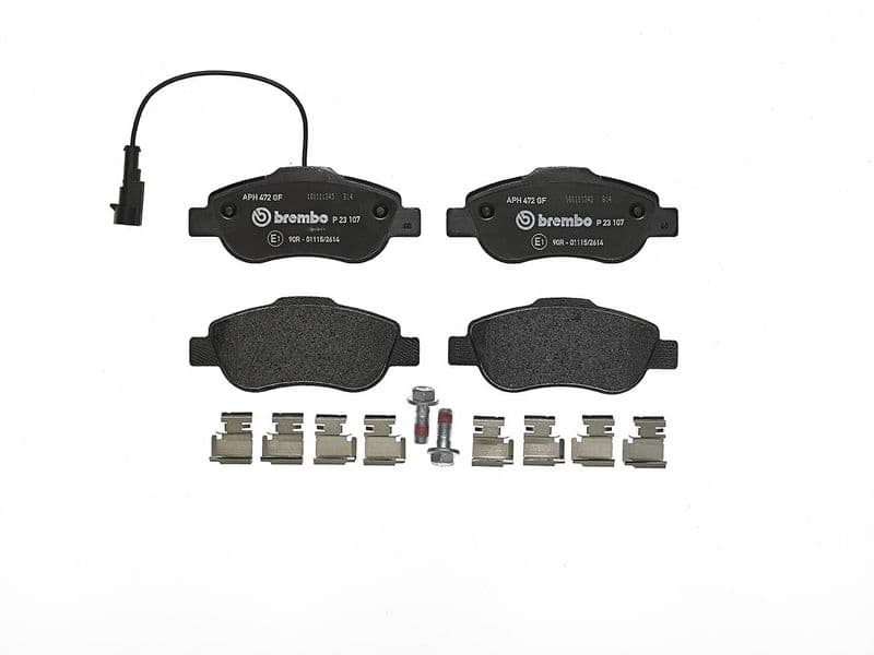 set placute frana,frana disc BREMBO PRIME LINE P 23 107