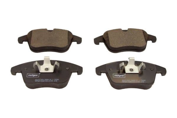 set placute frana,frana disc MAXGEAR 19-2974