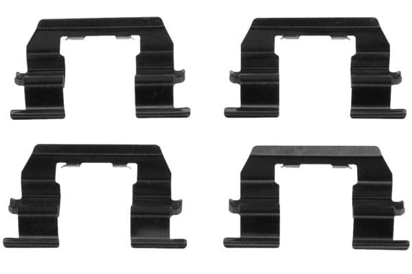 Set accesorii, placute frana TRW PFK524