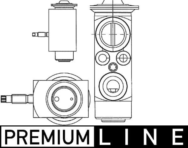 Supapa expansiune, clima MAHLE BEHR *** PREMIUM LINE *** AVE 66 000P
