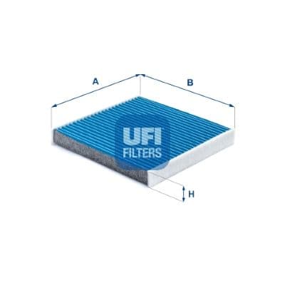 Filtru, aer habitaclu UFI ARGENTIUM 34.223.00