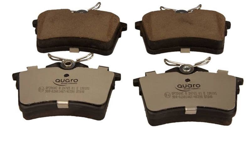 set placute frana,frana disc QUARO SILVER CERAMIC QP3964C
