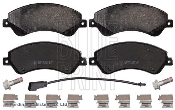 set placute frana,frana disc BLUE PRINT ADF124219