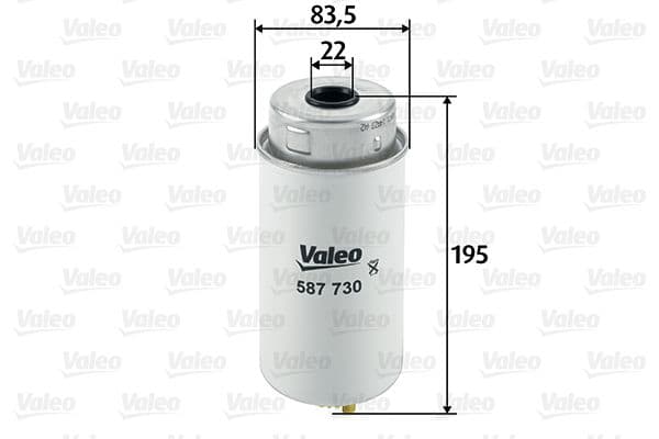 filtru combustibil VALEO 587730