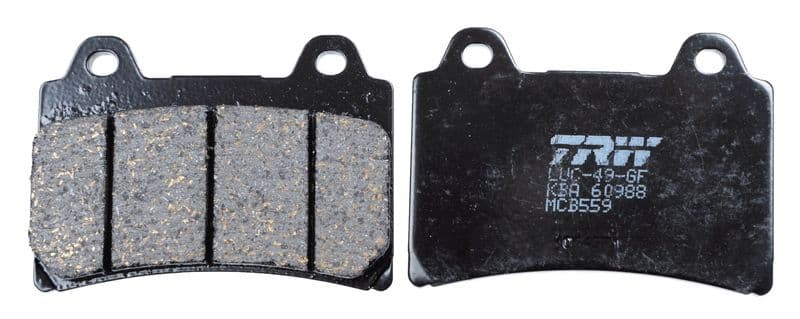 set placute frana,frana disc TRW Organic Allround MCB559