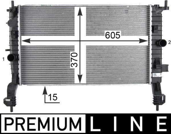 Radiator, racire motor MAHLE BEHR *** PREMIUM LINE *** CR 2119 000P