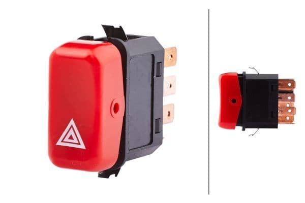 comutator ,lumini de avarie HELLA 6HH 004 175-021
