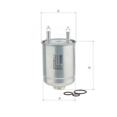 filtru combustibil SOFIMA S 4113 NR