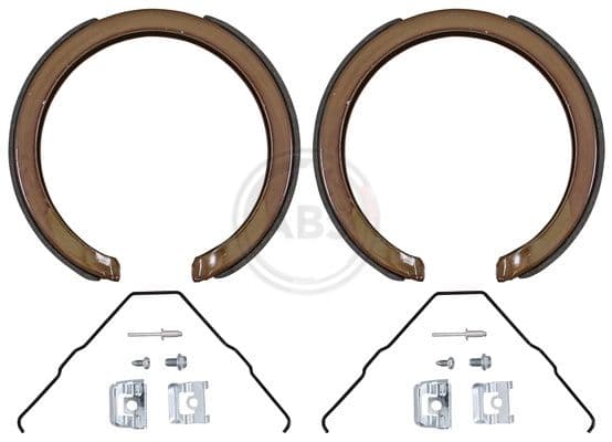 Set saboti frana, frana de mana ABS 9025