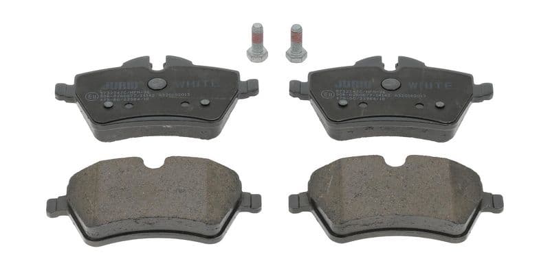 set placute frana,frana disc JURID 573234JC