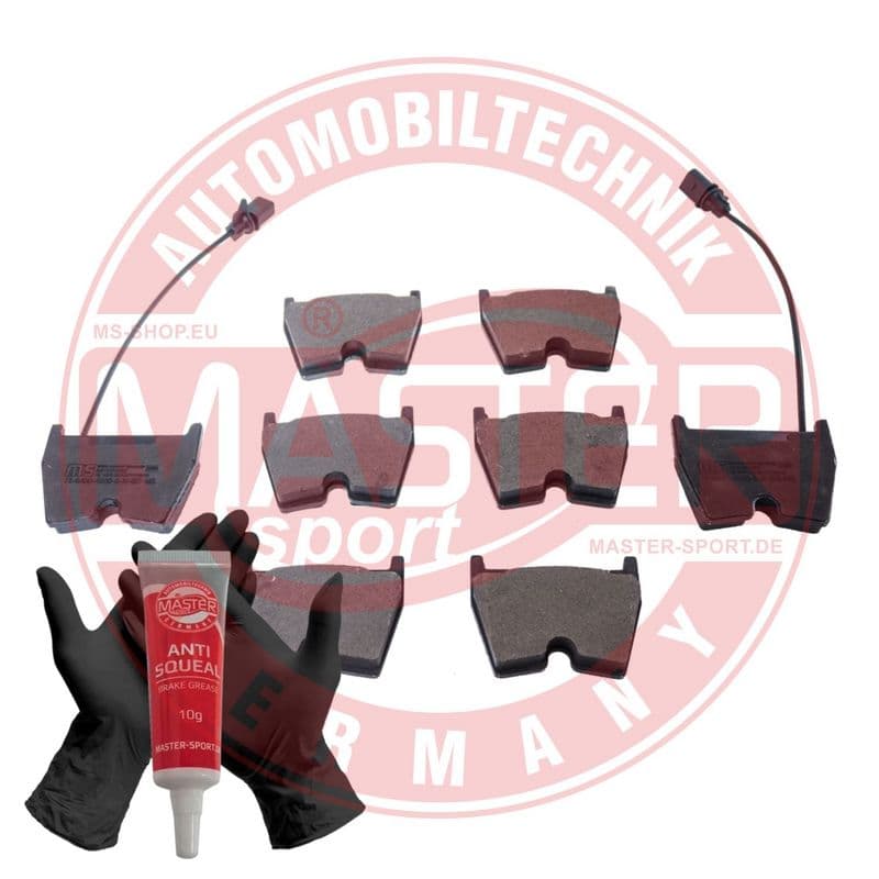 set placute frana,frana disc MASTER SPORT 13046048002N-SET-MS