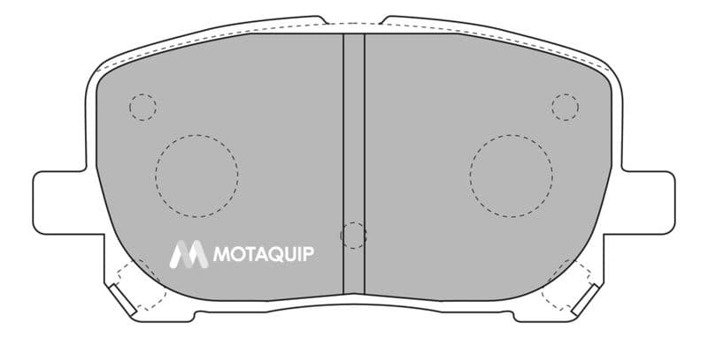 set placute frana,frana disc MOTAQUIP LVXL1103