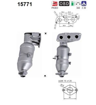 Catalizator AS-PL 15771