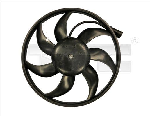 Ventilator, radiator TYC 825-0034