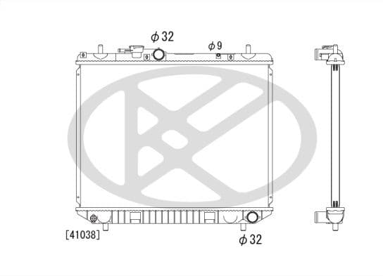 Radiator, racire motor KOYORAD PL072781R