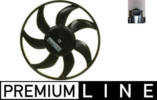 Ventilator, radiator MAHLE BEHR *** PREMIUM LINE *** CFF 120 000P