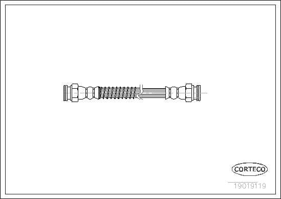 Furtun frana CORTECO 19019119