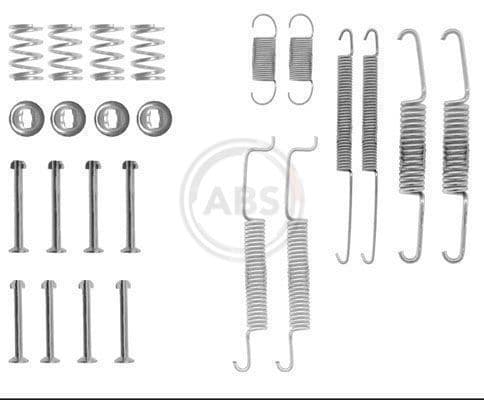 Set accesorii, sabot de frana ABS 0569Q