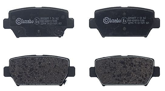 set placute frana,frana disc BREMBO PRIME LINE P 54 062